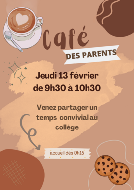 café des parents 13 février 9h30